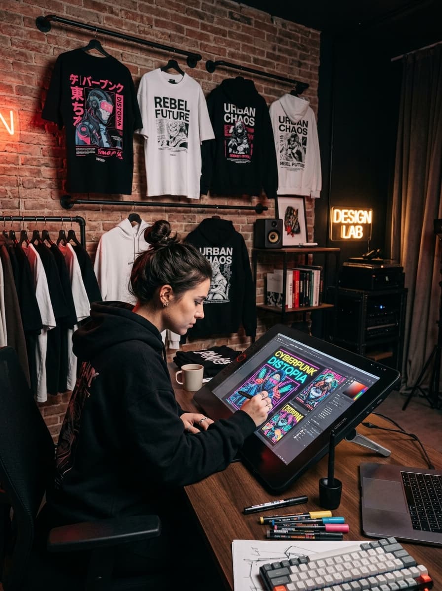Trantify Creator Studio — Streetwear Showcase